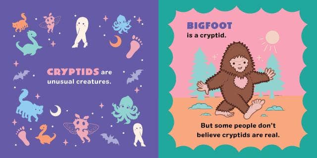 Bigfoot and Friends (Board Book): Believe in Yourself! by Wendy Stephens
