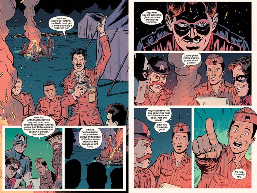 Captain America: The Ghost Army (Original Graphic Novel) by Alan Gratz, Brent Schoonover