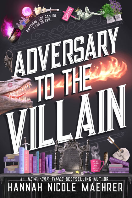 PRE-ORDER Adversary to the Villain (Assistant and the Villain, 4) by Hannah Nicole Maehrer
