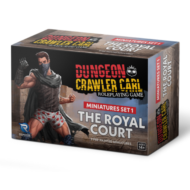 PRE-ORDER Dungeon Crawler Carl Miniatures Set I: The Royal Court