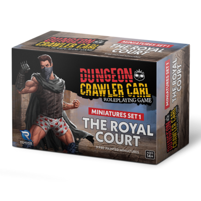 PRE-ORDER Dungeon Crawler Carl Miniatures Set I: The Royal Court