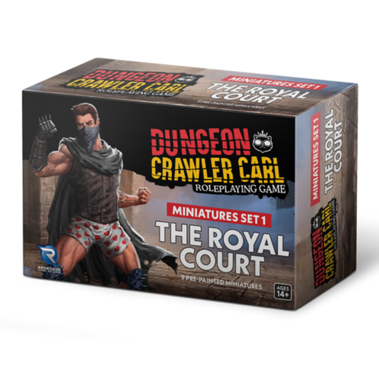 PRE-ORDER Dungeon Crawler Carl Miniatures Set I: The Royal Court