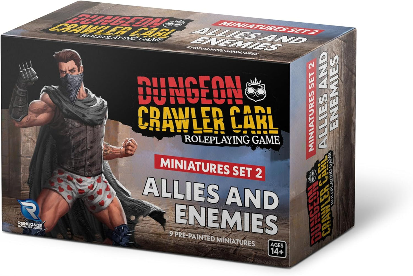 PRE-ORDER Dungeon Crawler Carl Miniatures Set #2: Enemies & Allies