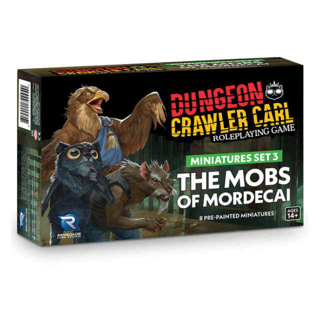 PRE-ORDER Dungeon Crawler Carl Miniatures Set #3: Mobs of Mordecai