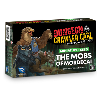 PRE-ORDER Dungeon Crawler Carl Miniatures Set #3: Mobs of Mordecai
