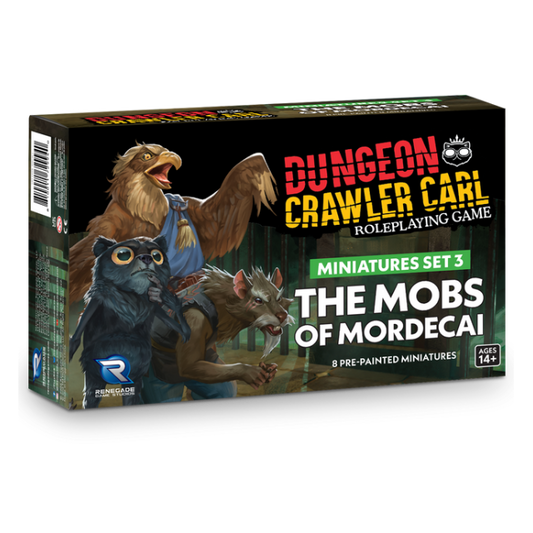PRE-ORDER Dungeon Crawler Carl Miniatures Set #3: Mobs of Mordecai