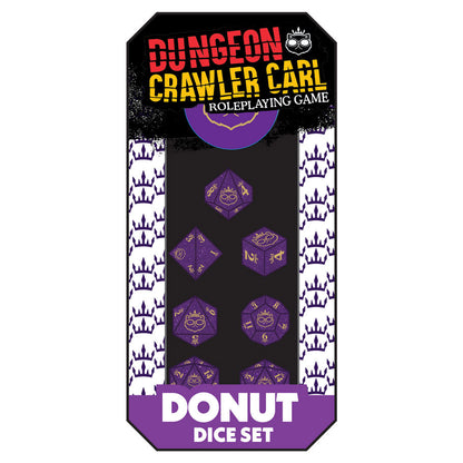 PRE-ORDER Dungeon Crawler Carl Roleplaying Game Princess Donut's Enchanted Crown of the Sepsis Whore Dice Set