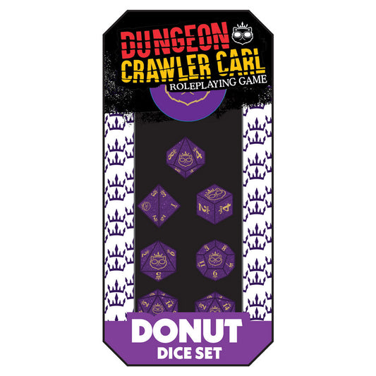 PRE-ORDER Dungeon Crawler Carl Roleplaying Game Princess Donut's Enchanted Crown of the Sepsis Whore Dice Set