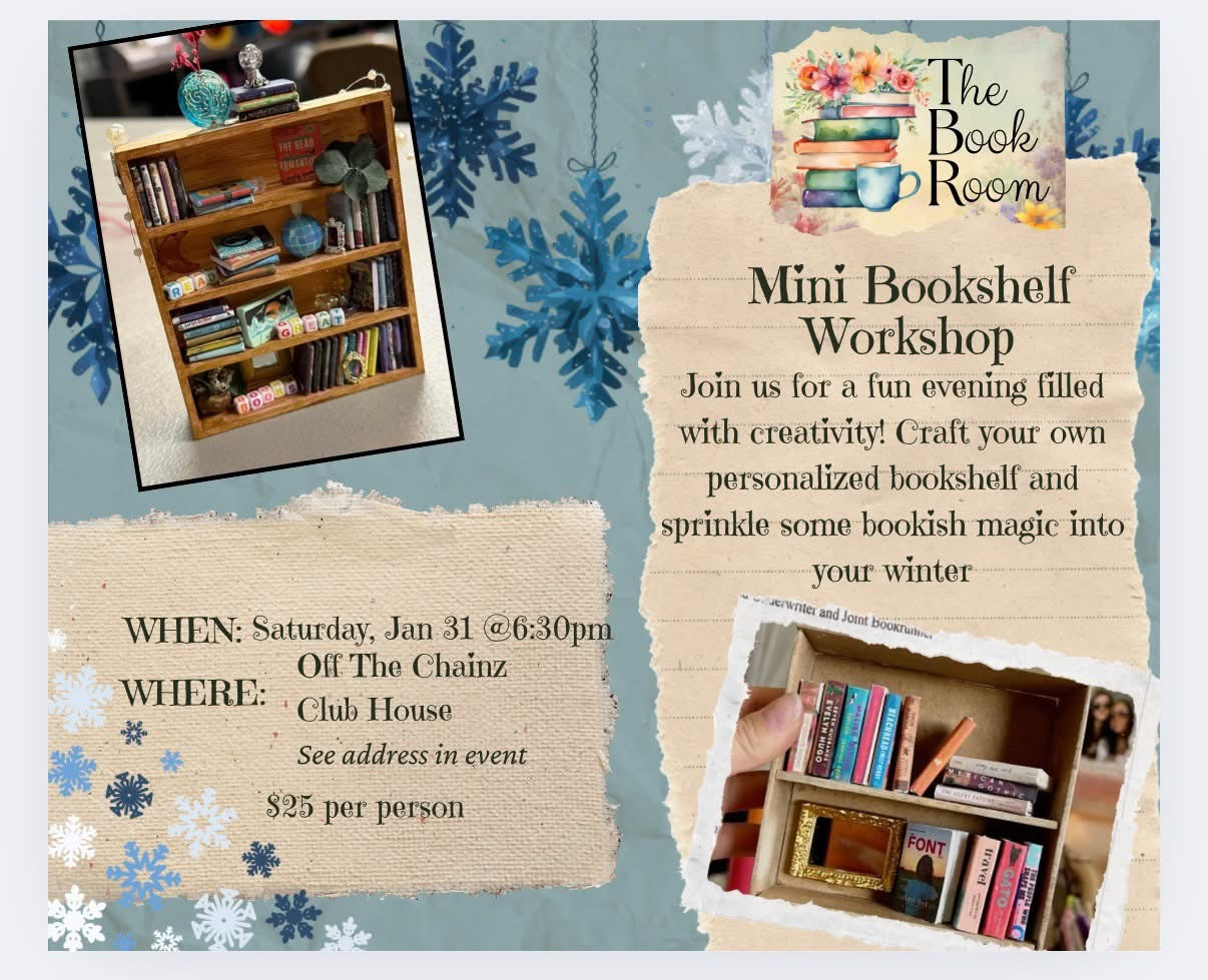 Mini Bookshelf Workshop