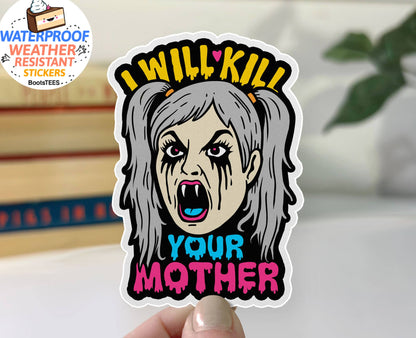 Dungeon Crawler Carl Quote Stickers 3" Samantha (Your Mother) Stickers