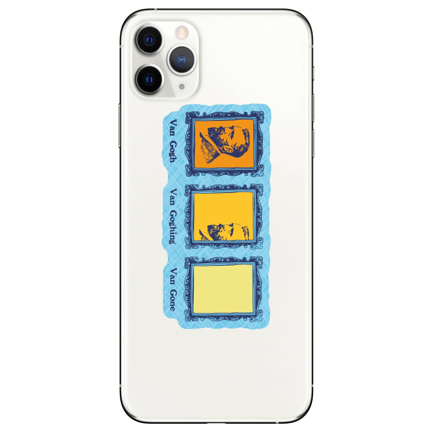 Artist Frame Funny Quote Pun High Quality Vinyl Sticker