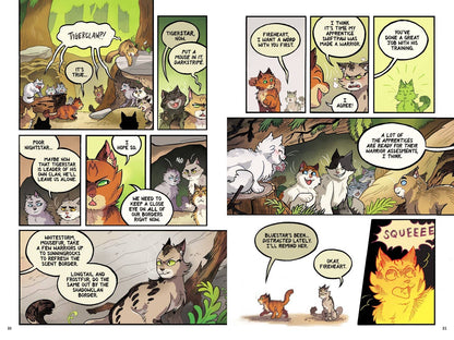 Warriors Graphic Novel: The Prophecies Begin #3 by Erin Hunter, Natalie Riess, Sara Goetter