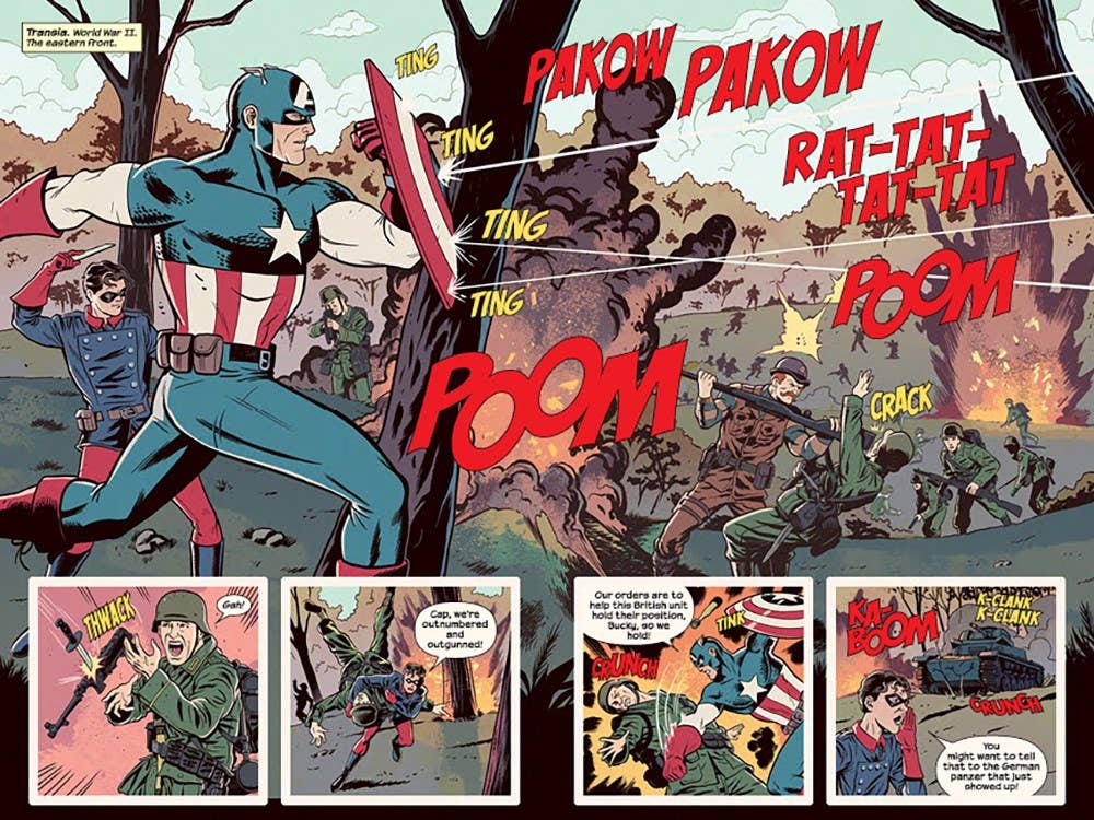 Captain America: The Ghost Army (Original Graphic Novel) by Alan Gratz, Brent Schoonover