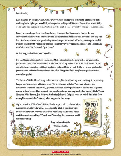 Millie Fleur's Poison Garden by Christy Mandin