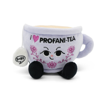 ' Profani-Tea ' Plush Gift Soft Toy Funny Cute Stuffed