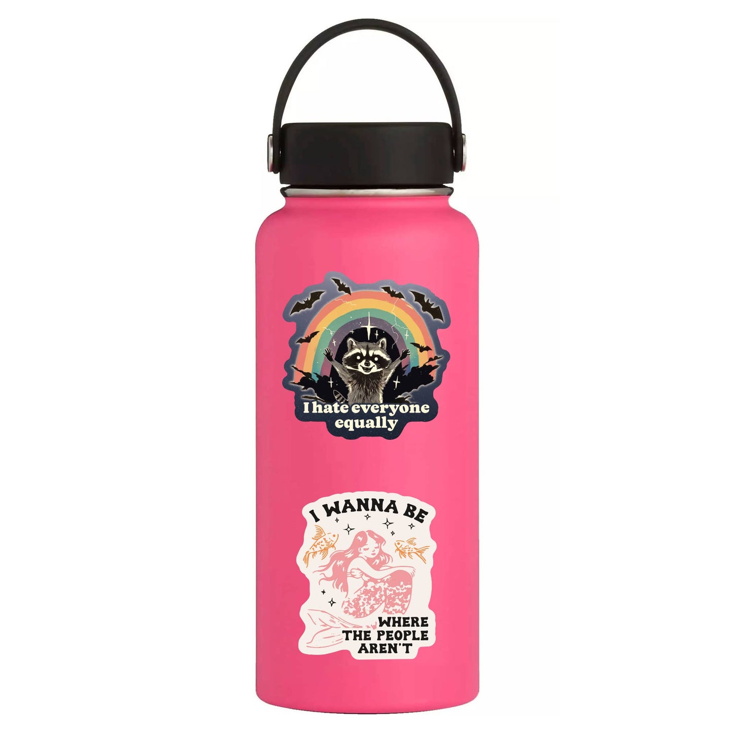 Introvert Mermaid Personality High Quality Vinyl Sticker