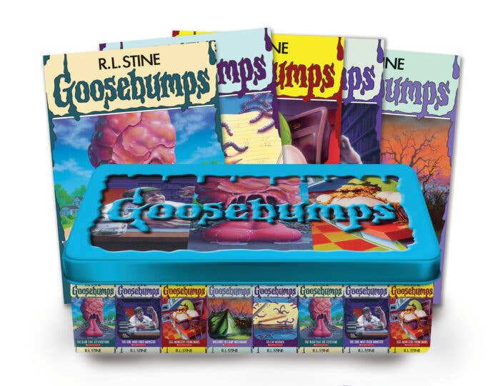 Goosebumps Retro Terror Set: (Limited Edition Tin) by R. L. Stine