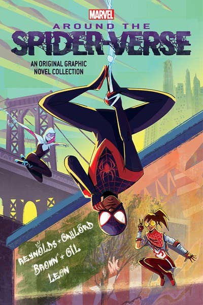 Around the Spider-Verse (Original Spider-Man Graphic Novel Anthology) by Pablo Leon, Justin A. Reynolds, Roseanne A. Brown, Penelope Rivera Gaylord, Maca Gil