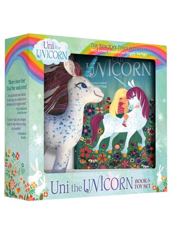 Uni The Unicorn Book And Toy