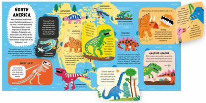 Lonely Planet Kids My First Lift-the-Flap Dinosaur Atlas: Contains Over 50 Flaps to Lift by Lonely Planet