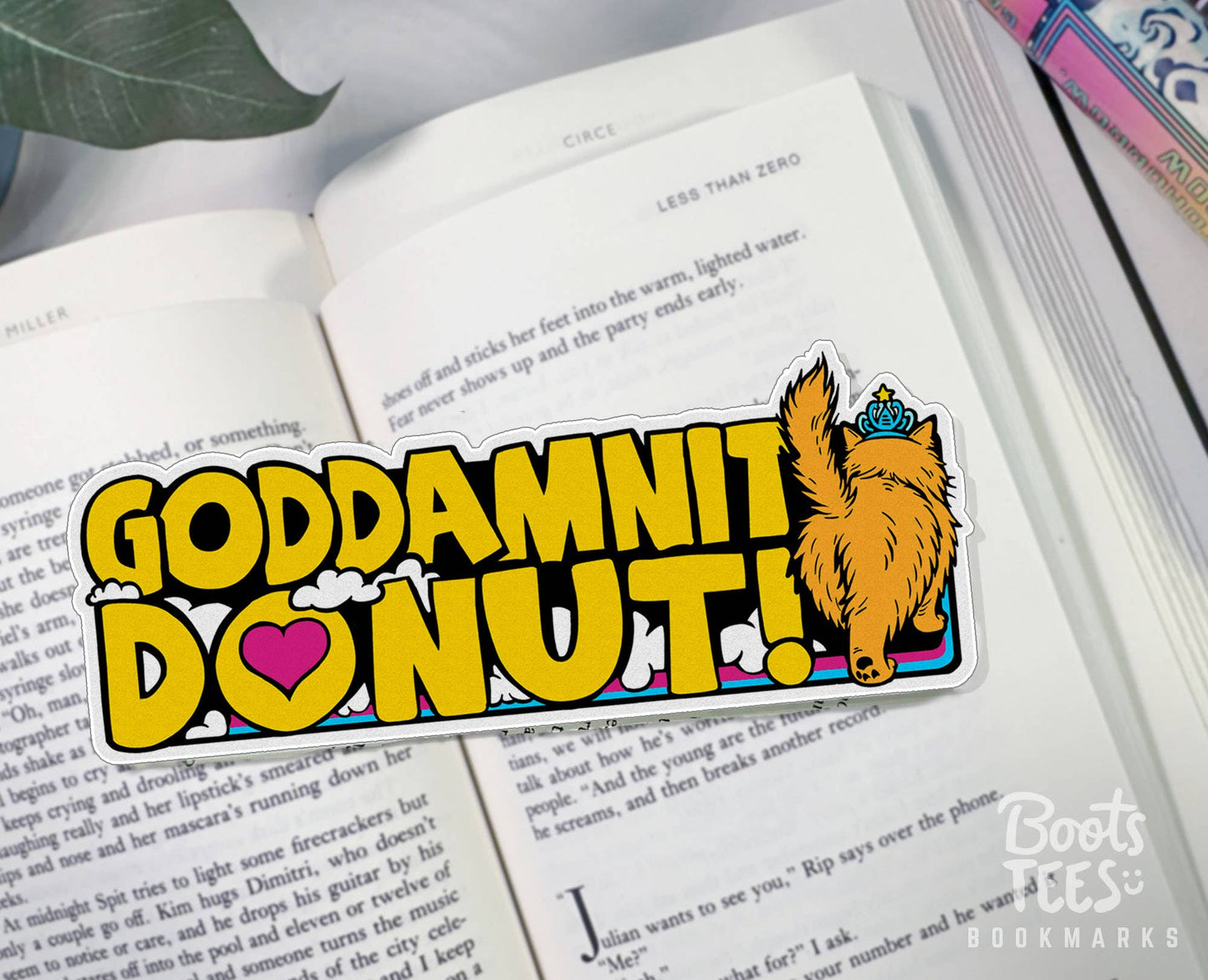 Dungeon Crawler Carl Bookmarks, 6" Goddamnit Donut Bookmark
