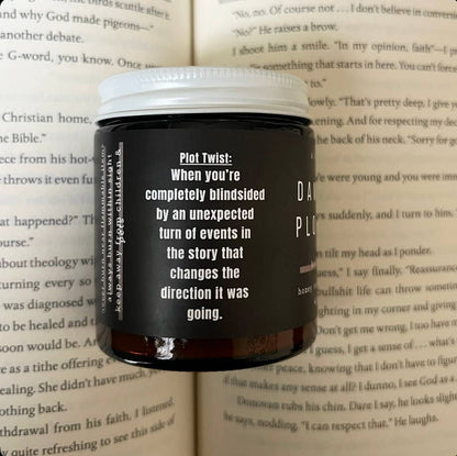 Damn You, Plot Twist -  Bookish Candle | Book Themed