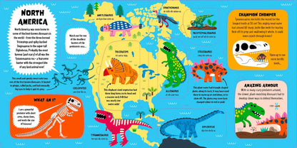 Lonely Planet Kids My First Lift-the-Flap Dinosaur Atlas: Contains Over 50 Flaps to Lift by Lonely Planet