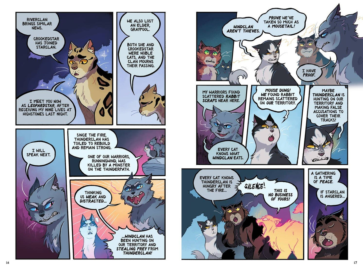 Warriors Graphic Novel: The Prophecies Begin #3 by Erin Hunter, Natalie Riess, Sara Goetter