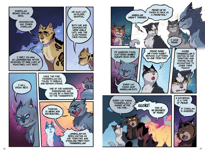 Warriors Graphic Novel: The Prophecies Begin #3 by Erin Hunter, Natalie Riess, Sara Goetter