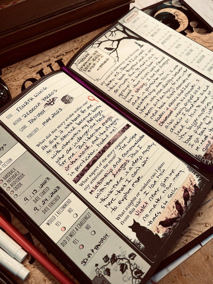 Waiting for the Night Reading Journal (Original Artwork)