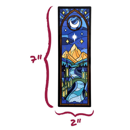 A Court of Thorns and Roses: Velaris Transparent Acrylic Bookmark