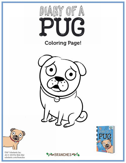 Get Well, Pug: A Branches Book (Diary of a Pug #12)