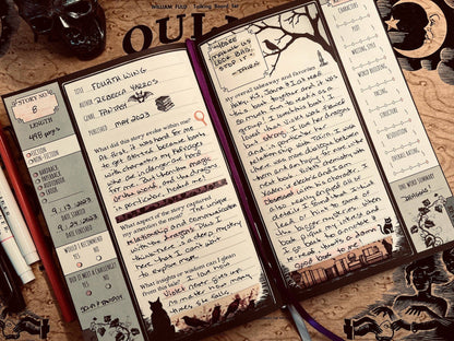 Waiting for the Night Reading Journal (Original Artwork)