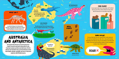 Lonely Planet Kids My First Lift-the-Flap Dinosaur Atlas: Contains Over 50 Flaps to Lift by Lonely Planet