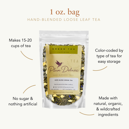 Evening in the Garden Elderflower Rose Lemon Herbal Tea: 1 oz