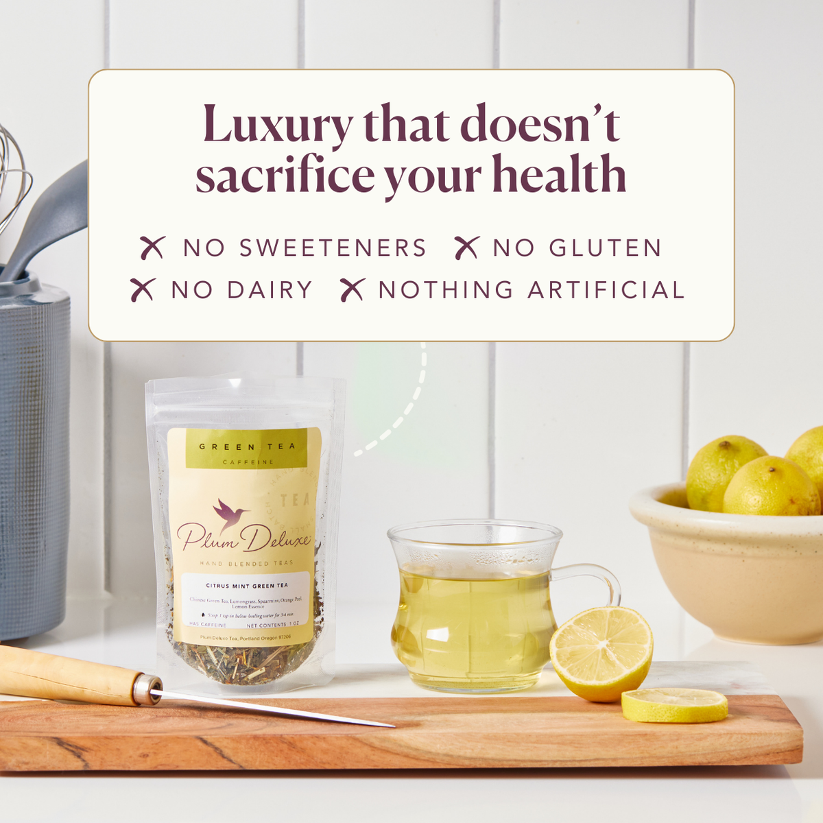 Cuddletime Chamomile Herbal Tea Loose Leaf: 1 oz