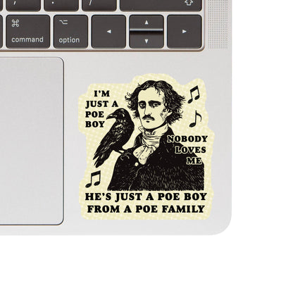 Funny Literature History Pun High Quality Vinyl Sticker