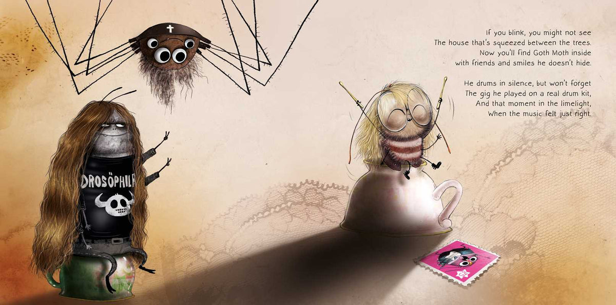Goth Moth (Band of Bugs) by Kai Lüftner, Wiebke Rauers, Tim Mohr
