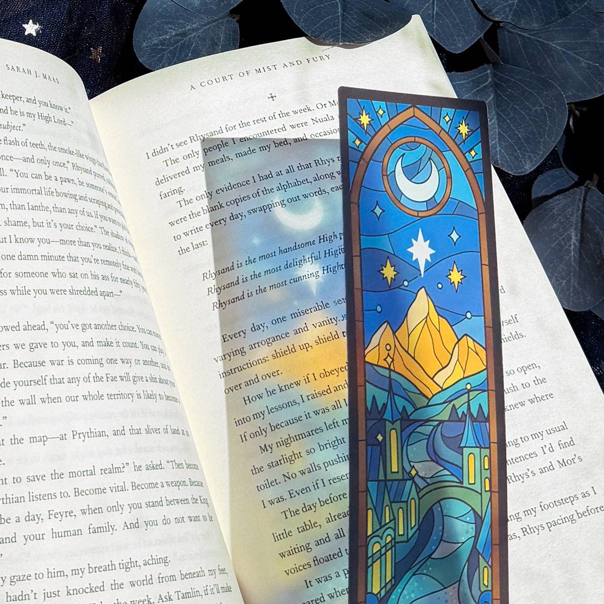 A Court of Thorns and Roses: Velaris Transparent Acrylic Bookmark