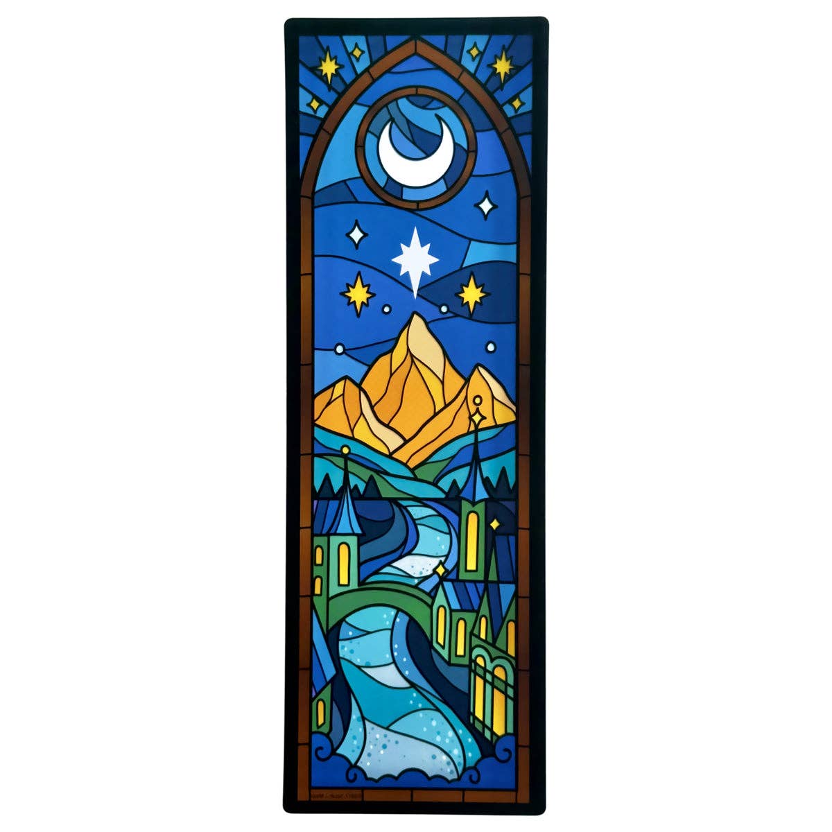 A Court of Thorns and Roses: Velaris Transparent Acrylic Bookmark