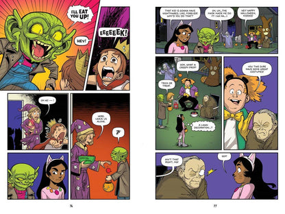 The Haunted Mask (Goosebumps Graphic Novel #1) by R. L. Stine, Maddi Gonzalez
