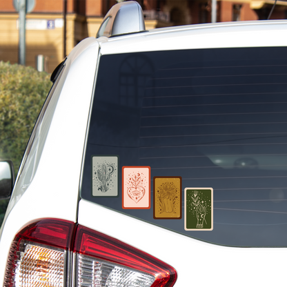 Flower Woman Magic Mystic Nature High Quality Vinyl Sticker