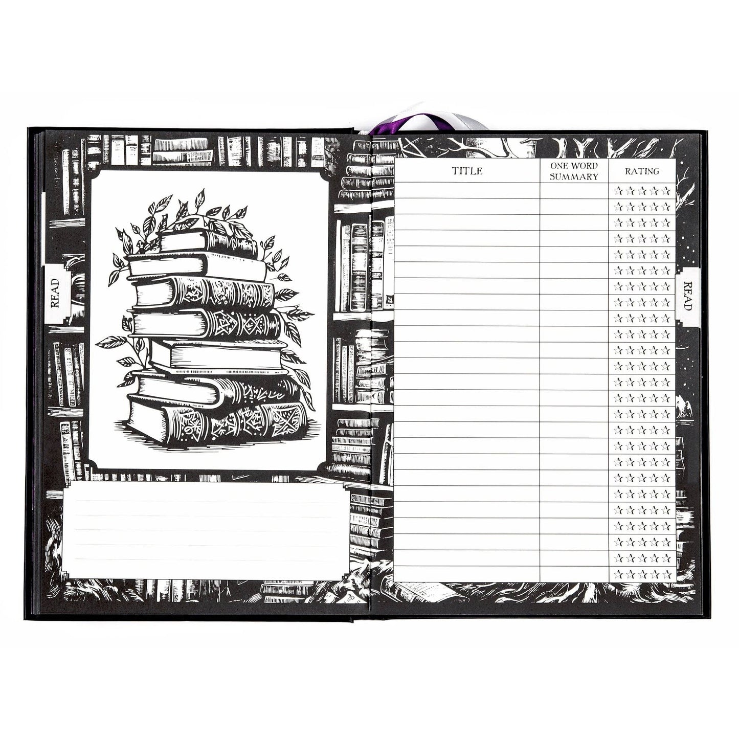 Waiting for the Night Reading Journal (Original Artwork)