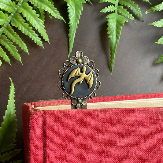 Gold Dragon Metal Bookmark